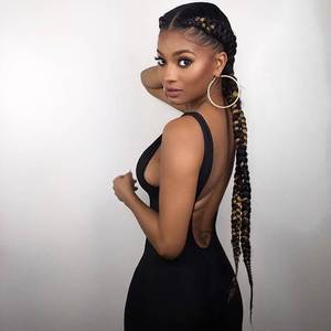 ebony braids nude - 21 Trendy Braided Hairstyles to Try This Summer