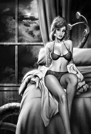 Black Science Fiction Porn - Classic Sci-Fi Film Illustrations by Carlos Valenzuela