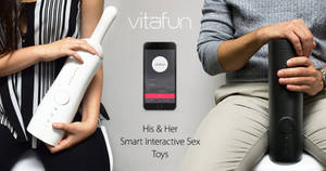 Interactive Sex Toys - vitafun is stand-alone or smartphone-controlled, interactive sex toys, Aris  and Ishtar, with thrusting and stroking motions for mind-blowing orgasms  over ...