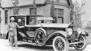 1920s Vintage Car - Rudolph Valentino and his mid-1920s Isotta-Fraschini Town Car