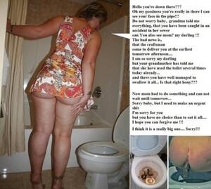 Bathroom Porn Mom Captions - Momdom Toilet Slave Captions | BDSM Fetish