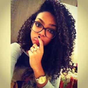 Curly Glasses Porn Ebony - african american girl curls with glasses - Google Search