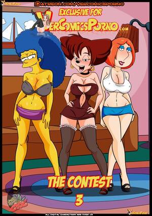 Bart And Marge Simpson Lois Griffin Porn - The Contest (Family Guy , The Simpsons , Goof Troop) [Croc] Porn Comic -  AllPornComic
