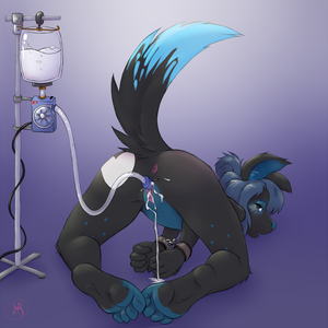 Furry Porn Cum In Pussy - Rule 34 - all fours anthro anus artificial insemination ass up canine cum  cum circulation cum in pussy cum inside dripping enema female furry  handcuffs impregnation kailys leaking nude raised tail restrained