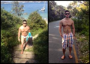 hot nude beach sex tumblr - Jeremy Yong in Obelisk Beach, Sydney.
