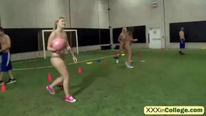 college orgy dodgeball - Dodgeball with two delicious girls - StileProject.com