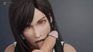 final fantasy vii tifa blowjob - TIFA LOCKHART IS A BLOWJOB MASTER! - FINAL FANTASY VII - NanoVids