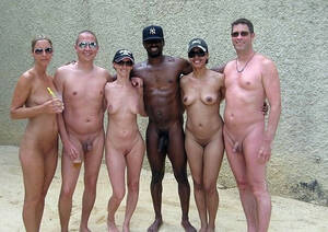 naked group interracial - Interracial Group Nude Sunbathing Pic - Amateur Interracial Porn