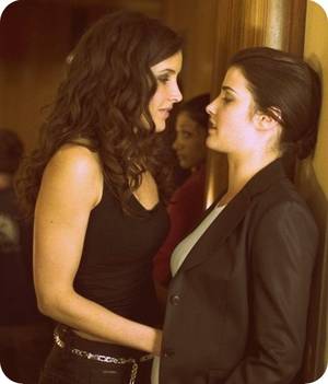 Cobie Smulders Hot Lesbian - Rachel Shelley & Cobie Smulders (The L Word) Can I just say, I