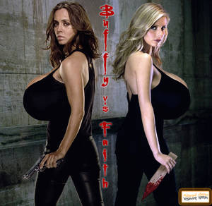 massive vampire tits - Girls from Buffy the Vampire Slayer got some huge tits
