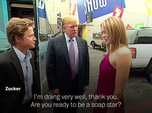 Arianne Zucker Fucking - Is Trump Trying To Kiss Arianne Zucker In This New Footage From 2005?