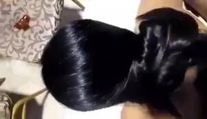 Afro Hairjob Porn - Long black hairjob