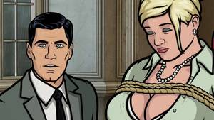 Archer Sex Mom - Archer's wondering how to get Christina Hendricks to co-star with Pam in  this tit