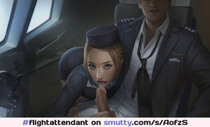 Airplane Cartoon Porn - flightattendant #stewardess #sexyairlines #airlines #airplane #sex #cartoon  Full video on my PornHub channel | smutty.com