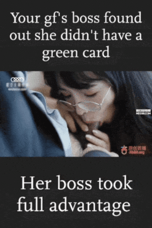 Asian Boss Captions - She kept her job tho ;) - Porn With Text