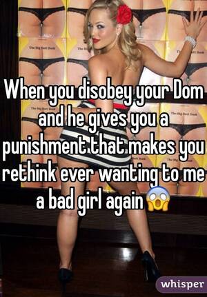 Bad Girl Punished Porn Caption - Bad Slut Punishment Caption | BDSM Fetish