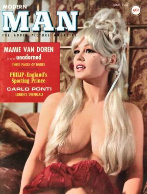 60s Themed Porn Magazine - Modern Man, June 1965 â€” Mamie Van Doren