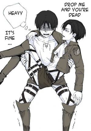 Levi X Eren Porn - Rivaille (Levi) x Eren Jaeger