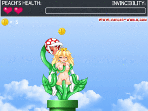 Hentai Porn Tentacle Princess Peach - Peach and tentacle plant (animated!) by Vanja - Hentai Foundry