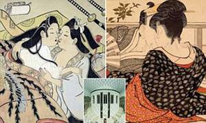 ancient japanese lesbian porn - 500-year-old Japanese erotica turning heads at the British Museum | Daily  Mail Online