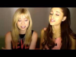 Jennette Mccurdy And Ariana Grande Lesbian Porn - Chubby Bunny Challenge - Jennette and Ariana - YouTube