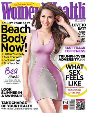 Bea Alonzo Sex Scandal - Bea Alonzo covers Women's Health Ph March 2013 issue