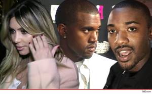 kim kardashian ray j - Ray J is giving Kim Kardashian and Kanye West a $47K check ... representing  4 months of his 2014 profits from the epic porn ...