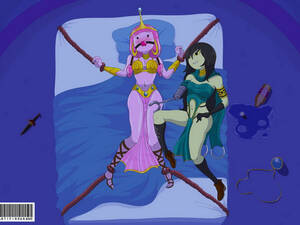 Adventure Time Lesbian Bondage Porn - Shoko (Adventure Time) and Princess Bubblegum Yuri Femdom Gag Heels < Your  Cartoon Porn