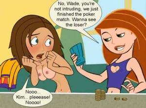 Bonnie From Kim Possible Having Sex With Ronnie - Kim and Bonnie just ended a game log undress poker. Bonnie lost all of her  clothes and now is nude. Kim gets a call from wade . | Kim Possible Porn