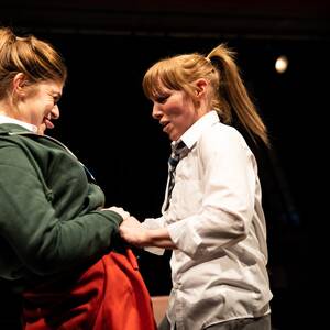 Jennifer Aniston Monster Fuck Tubes - Monster at the Park Theatre review: Thoughtfully conceived but clumsily  realised | Evening Standard