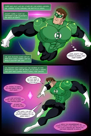 Green Lantern Porn Comics - Yaoi porn comics Green Lantern â€“ A Test of Love