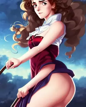 Emma Watson Hentai Anime 3d Porn - pinup anime art of hermione granger by emma watson, | Stable Diffusion |  OpenArt