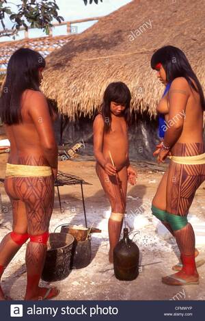 Brazilian Tribal Women Porn - Xingu - 62 porn photos