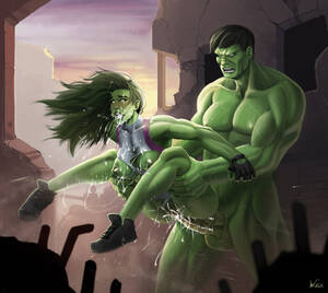 Hulk Cartoon Porn Sex - incest hulk and she hulk - cartoon porn | MOTHERLESS.COM â„¢