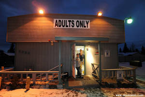 Anchorage Alaska Porn - This Adults Only porn shop was located on Spenard Road in Anchorage. It is  permanently closed now and transitioning to an indie bookstore.
