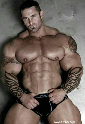 muscular men - Sexy muscle men porn