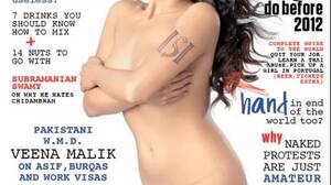 fhm indian model nude - Veena Malik denies posing nude for Indian FHM - Mirror Online