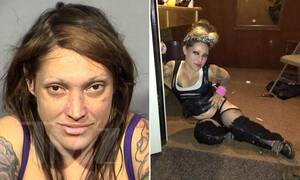 Midget Uk Porn - Porn star Bridget the Midget is arrested for stabbing boyfriend | Daily  Mail Online