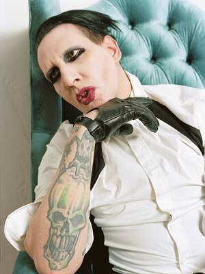 Marilyn Manson Porn - Marilyn Manson: a nose for trouble | Dazed
