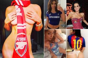 Models Who Did Porn - After Myleene Klass strips naked to cover her modesty with an Arsenal  scarf... here are seven other stunners who did the same including porn  stars and models | The Sun