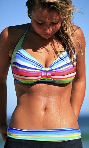 nude beach exposure - File:Bikini woman Bondi Beach Sydney 2012.jpg - Wikimedia Commons