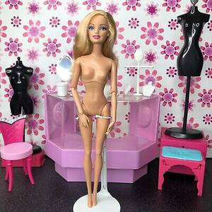 Anatomically Correct Barbie Doll Porn - Nude Barbie Doll Made To Move, Blonde Hair, Blue Eyes, For OOAK #19 | eBay