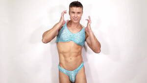 Male Bikini Porn - Sparkly sexy bikini guy | xHamster