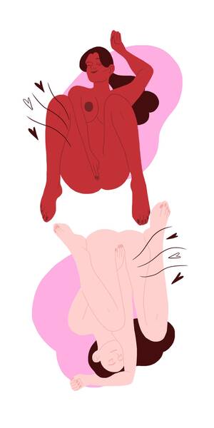 beyonce cartoon lesbian fuck - 37 Hot Lesbian Sex Positions - Best Lesbian Sex Ideas and Positions