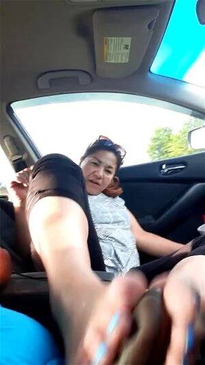 mature footjob in car - Watch Mature Korean lady giving black guy footjob in car - Car, Asian, Mature  Porn - SpankBang