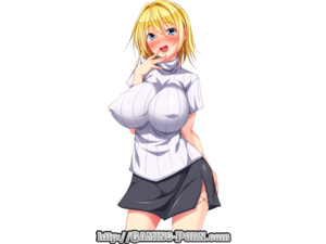 anime hentai big tits drawings - SFW full color oppai hentai gaming cartoon porn art of busty happy hentai  big tits babe from a sexy ero game. â€“ Gaming Porn Hentai Games