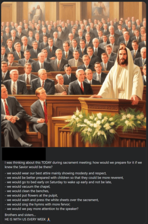 blue angel solo masturbation - When white Mormon Jesus returns, he'll be speaking to a bunch of white men  only in white shirts. women will probably not be allowed. Also don't you  dare wear anything immodest, to