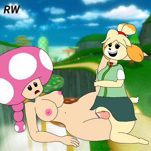 Green Toadette Porn - Isabelle fucks Toadette - Porn Videos & Photos - EroMe