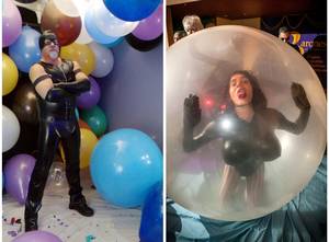 Latex Balloon Bondage Porn - Balloons