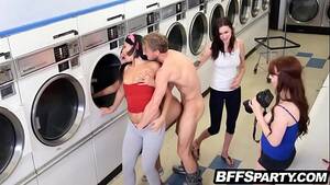 laundromat - Teens at laundromat suck and fuck pervert they bust - XVIDEOS.COM